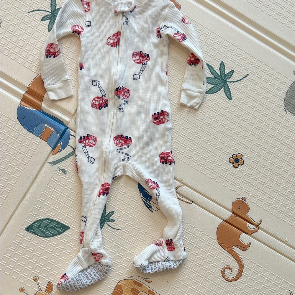 Fire truck Carter’s Pj Footsie